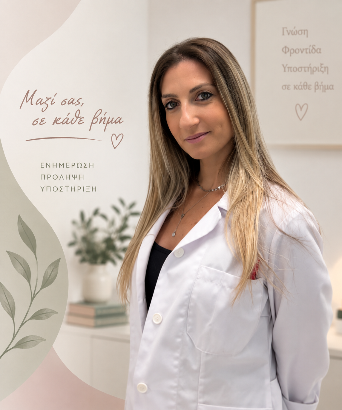 Η μαία Νάνσυ Βαρθαλίτη σε συνεδρία φροντίδας